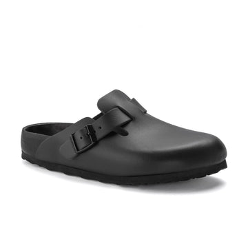 Boston Exquisite Black Natural Leather