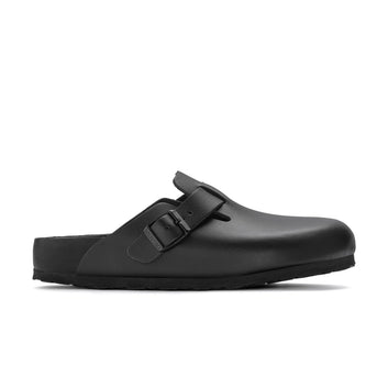 Boston Exquisite Black Natural Leather