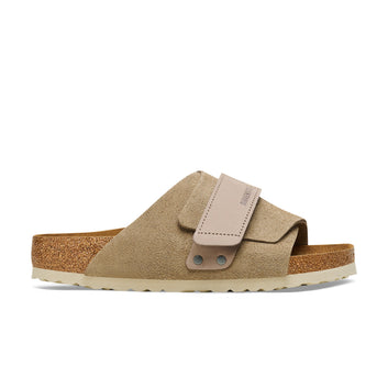 Kyoto Taupe Suede/Nubuck Leather